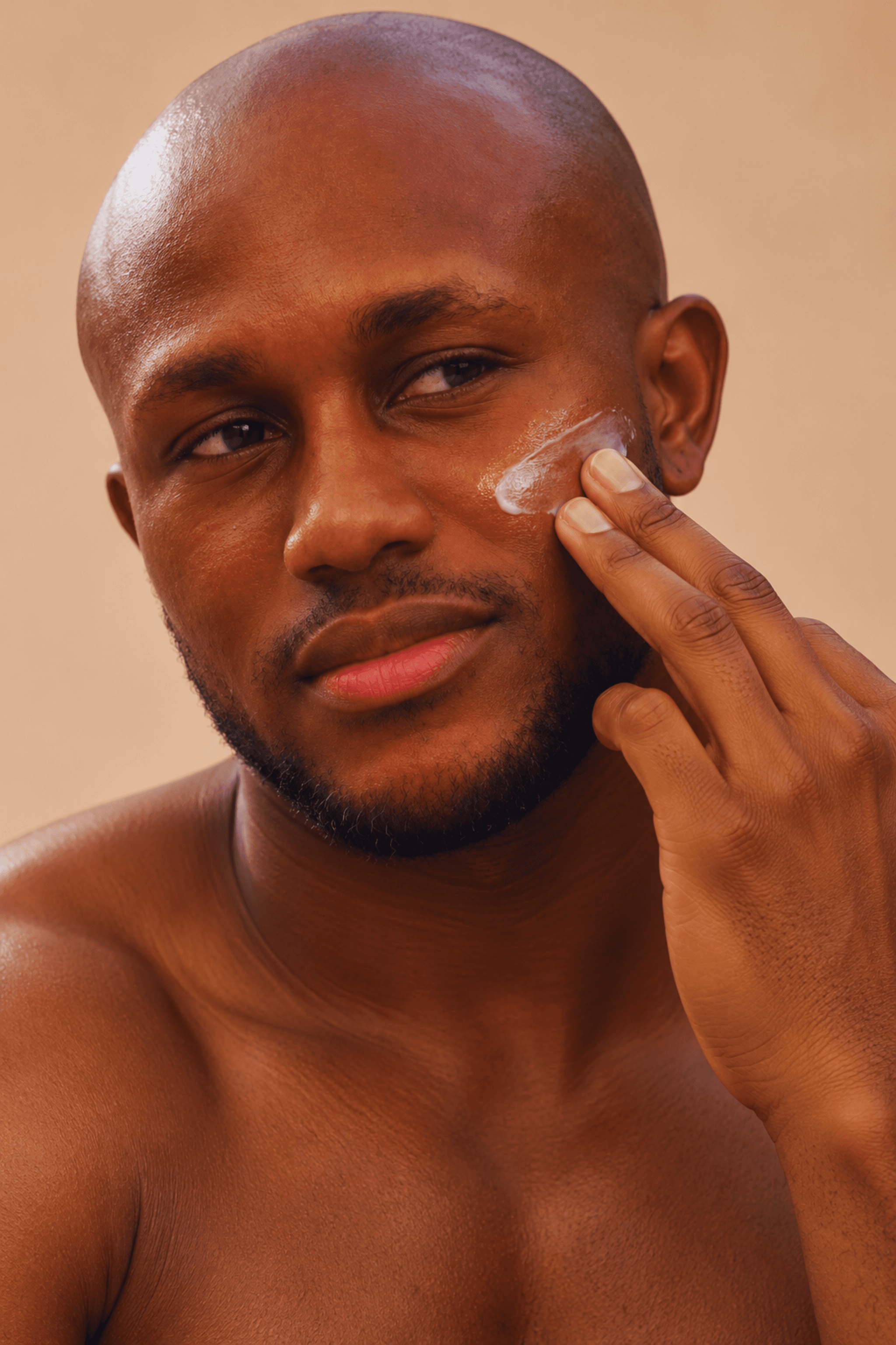 Muiz in a skincare and grooming portrait, image 3
