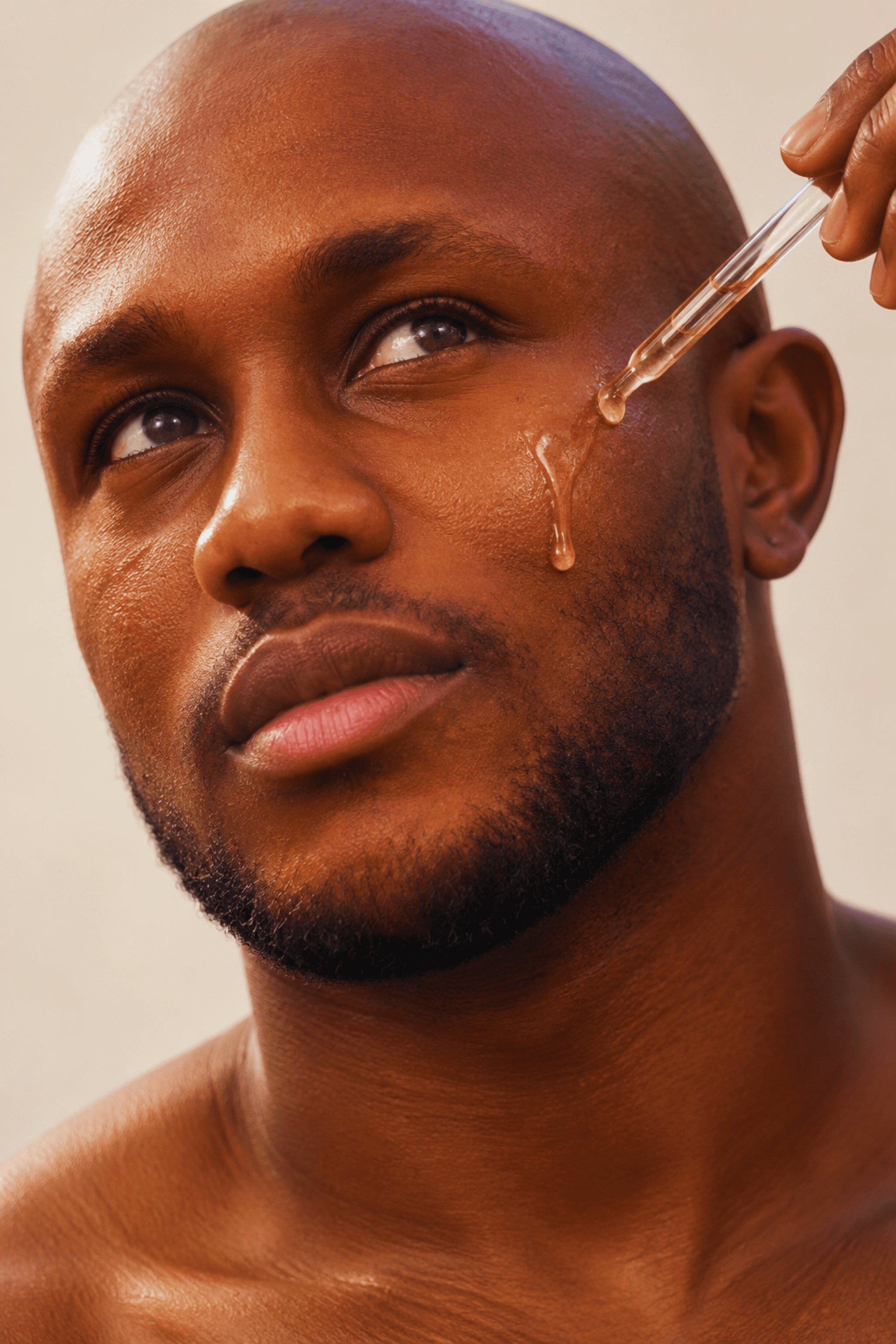 Muiz in a skincare and grooming portrait, image 4